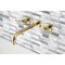 Kingston Brass KS6022CKL Wall Mount Tub Faucet, Polished Brass KS6022CKL - alternate 5